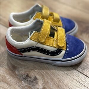 Vans toddler color block size 8.5